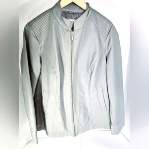 Women's Gray Jacket, CJ Banks,  size X, lightweight